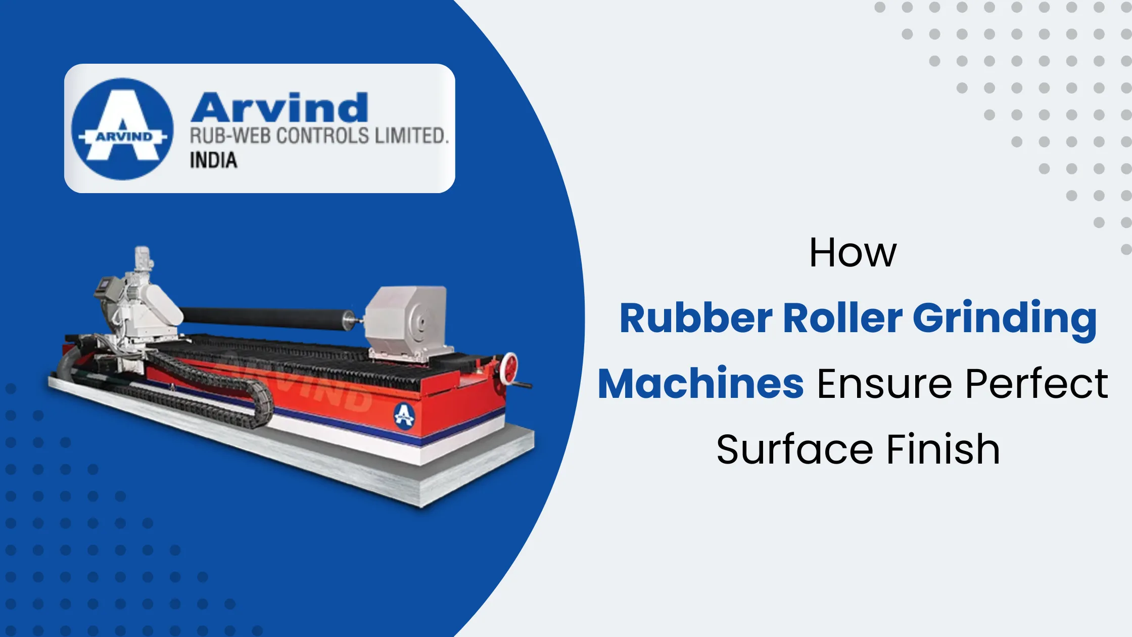 Rubber Roller Grinding Machine
